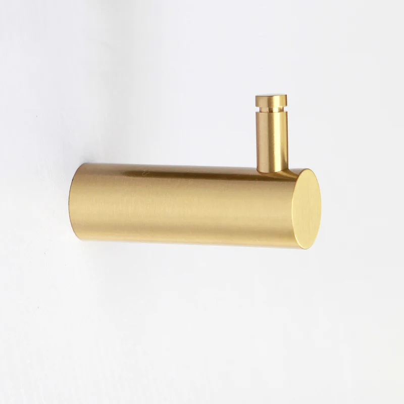 Origins Living Parker Hook - Brushed Brass