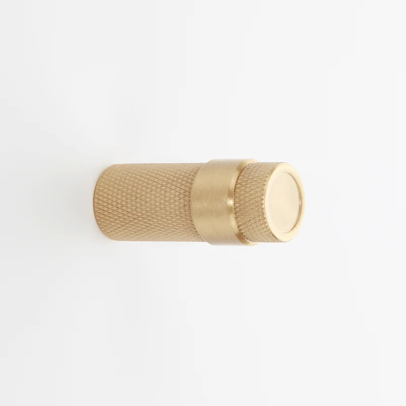 Origins Living Channing Hook - Brushed Brass