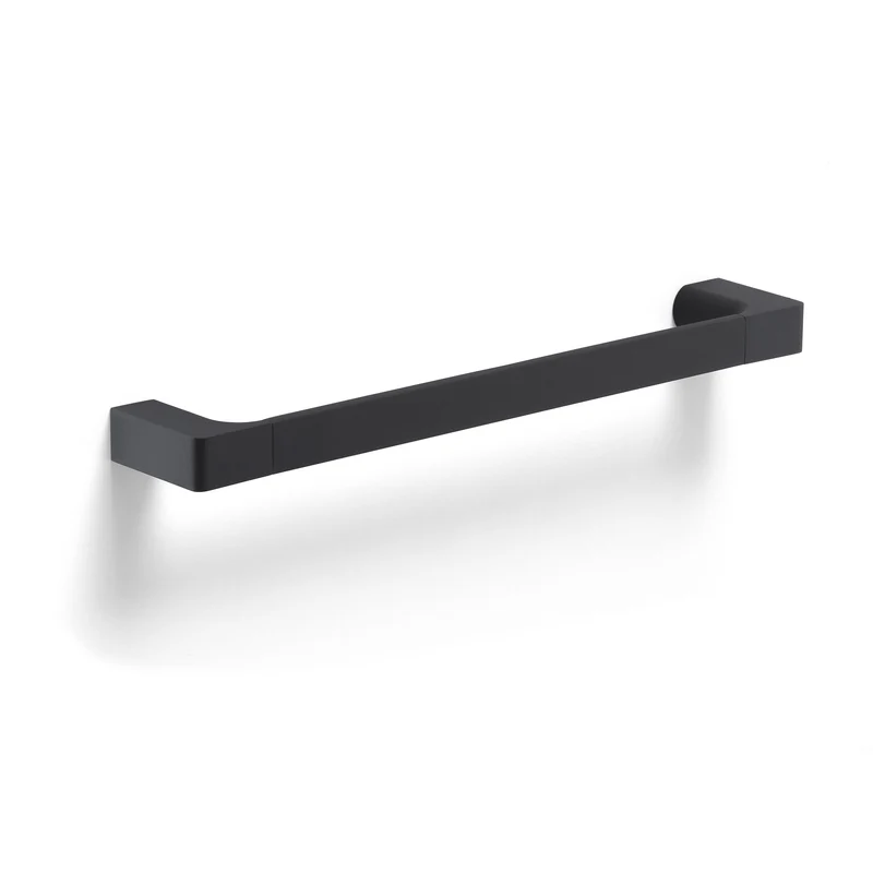 Gedy Pirenei Towel Rail 35cm - Matt Black