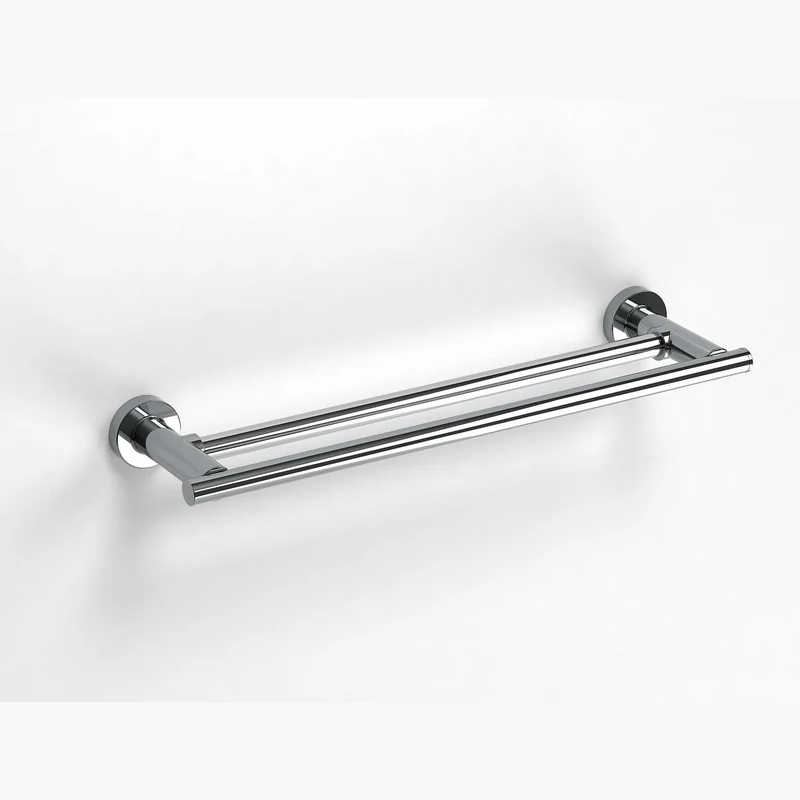 Sonia Tecno Project Double Towel Rail 79cm - Chrome