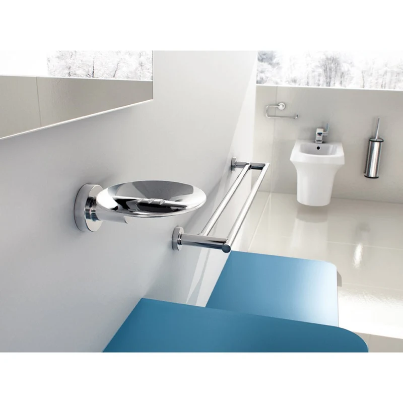 Sonia Tecno Project Double Swing Towel Rail - Chrome