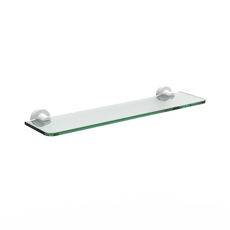 Sonia Tecno Project Glass Shelf 50cm - Matt White