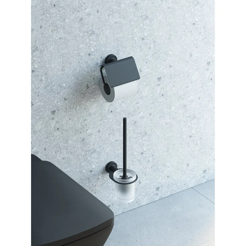 Sonia Tecno Project Glass Shelf 50cm - Matt Black
