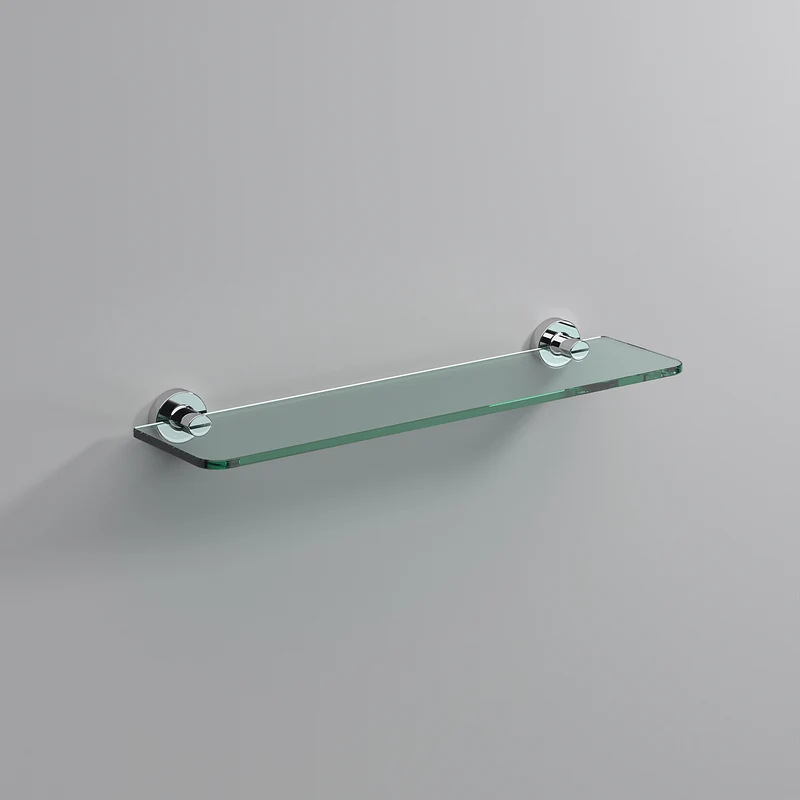 Sonia Tecno Project Glass Shelf 50cm - Chrome