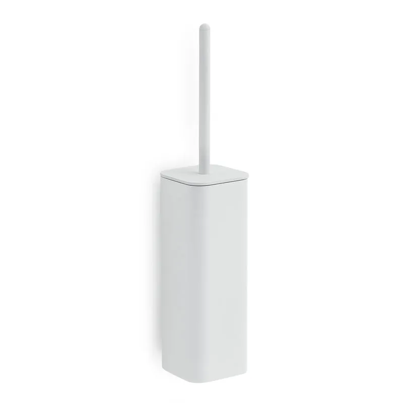 Gedy Outline WC Brush Set Wall Mounted - Matt White