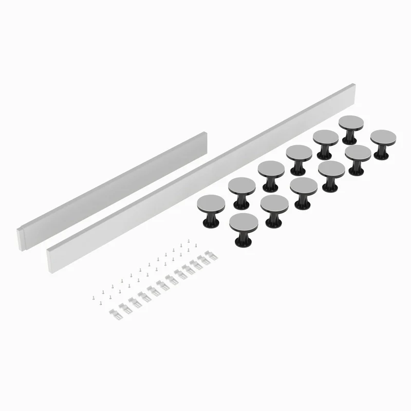 Nuie Easy Plumb Leg & Plinth Riser Set For Shower Trays - Gloss White