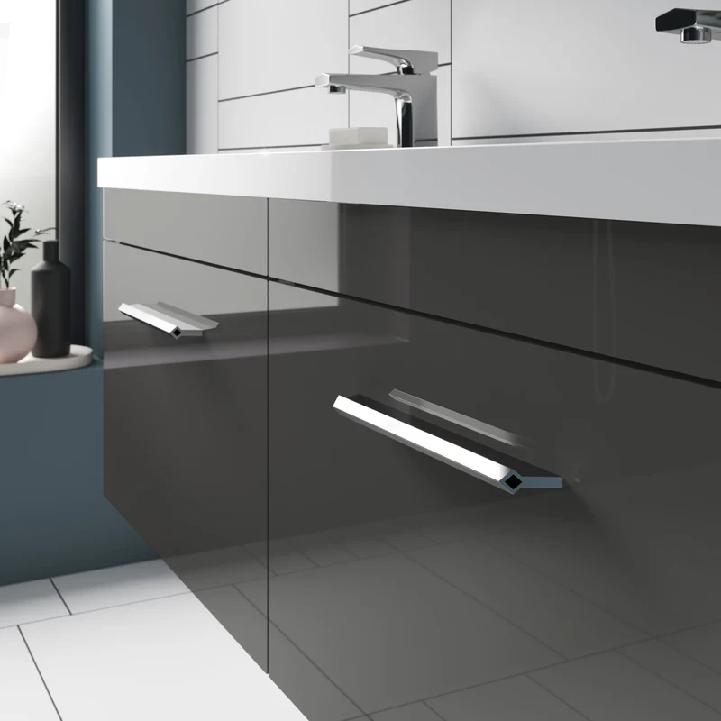 Profile Furniture Handle - Chrome