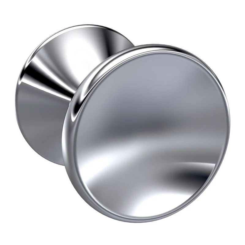 Round Furniture Knob Handle - Chrome
