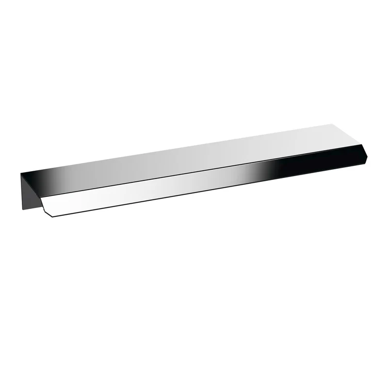 Finger Pull Furniture Handle - Chrome