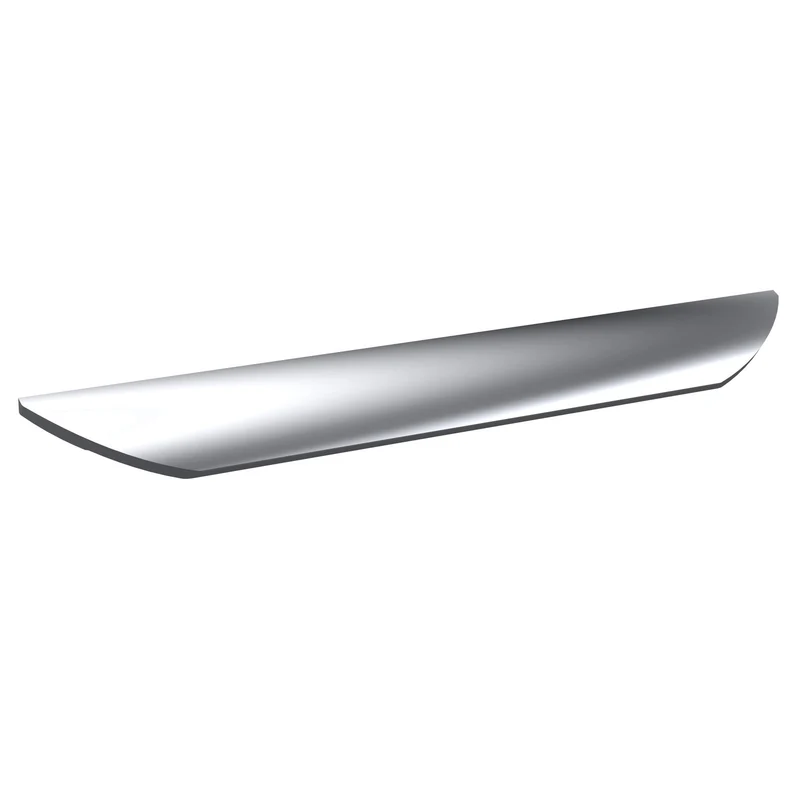 Finger Pull Furniture Handle - Chrome