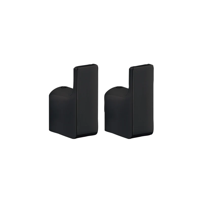 Gedy Pirenei Hook x 2 - Matt Black
