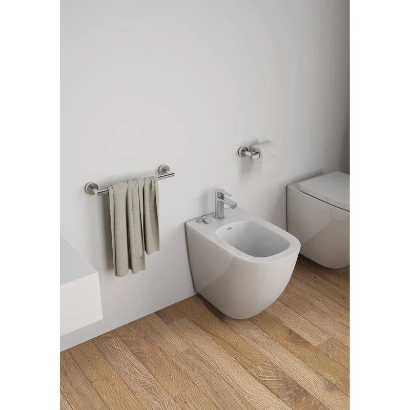 Gedy G Pro Tumbler Holder - Brushed Stainless Steel