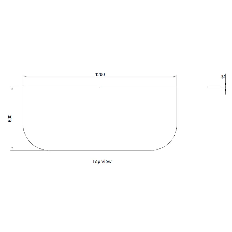 Kingsbury Classic Curved 1200mm Wall Hung Vanity Unit with Marble Worktop - White