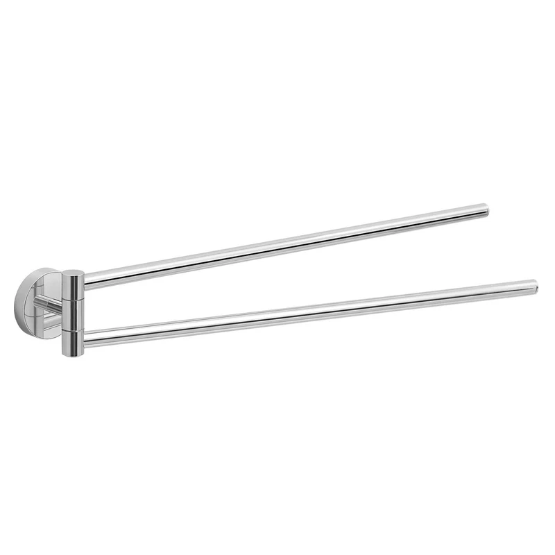 Gedy Eros Double Swing Towel Rail - Chrome