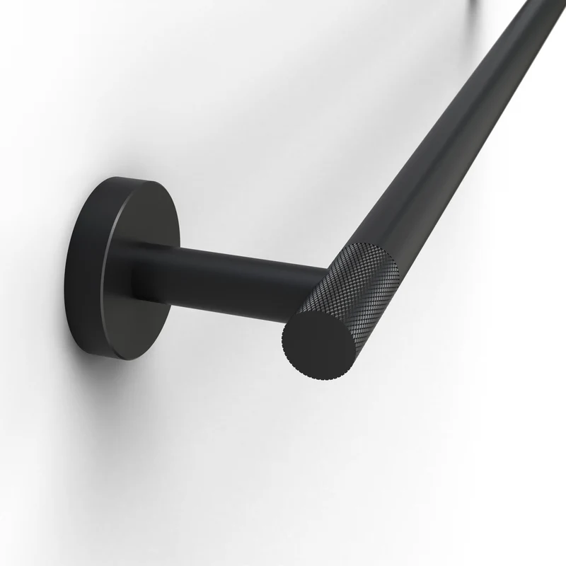 Origins Living Turner Towel Rail 60cm - Matt Black