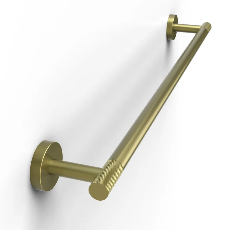 Origins Living Turner Towel Rail 60cm - Brushed Brass