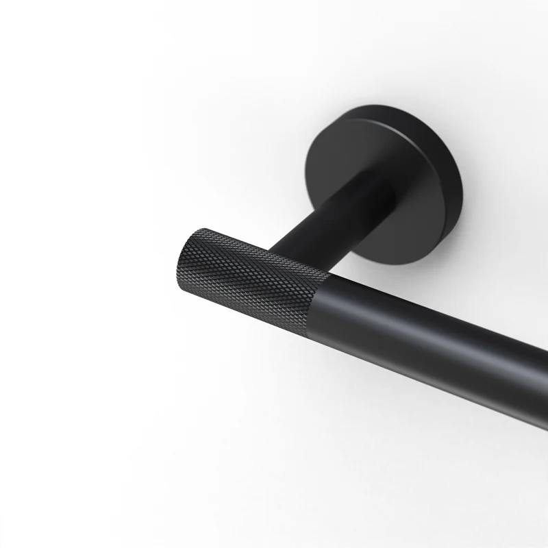 Origins Living Turner Open Towel Bar - Matt Black