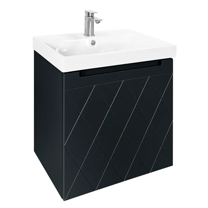 Josef Martin Sophie 600mm Harlequin Vanity Unit & Basin - Ember
