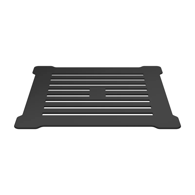 Nuie Slimline Square Shower Tray Waste - Black
