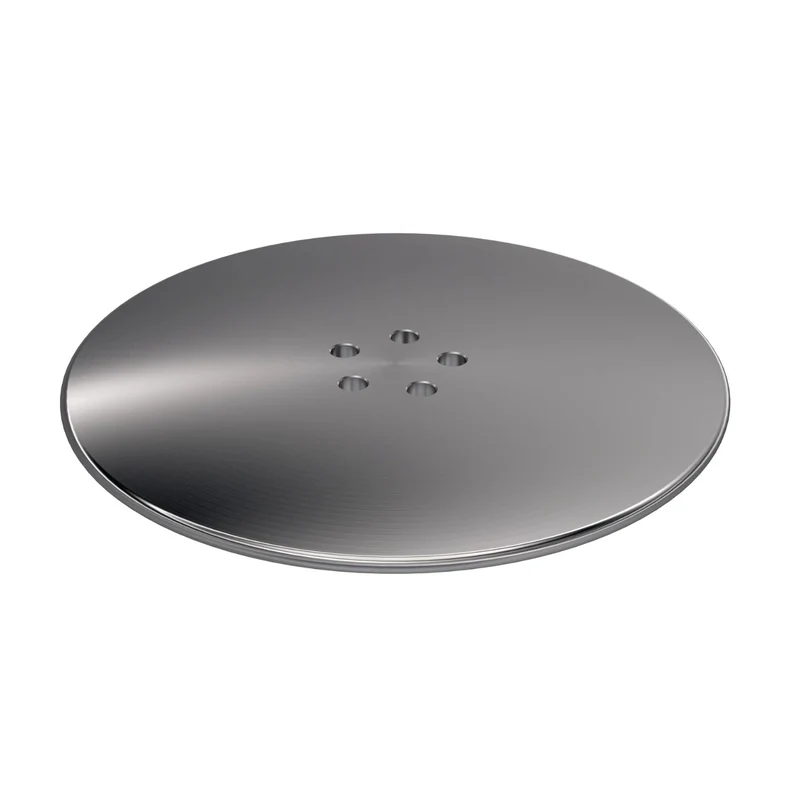 90mm Fast Flow Shower Tray Waste - Brushed Pewter