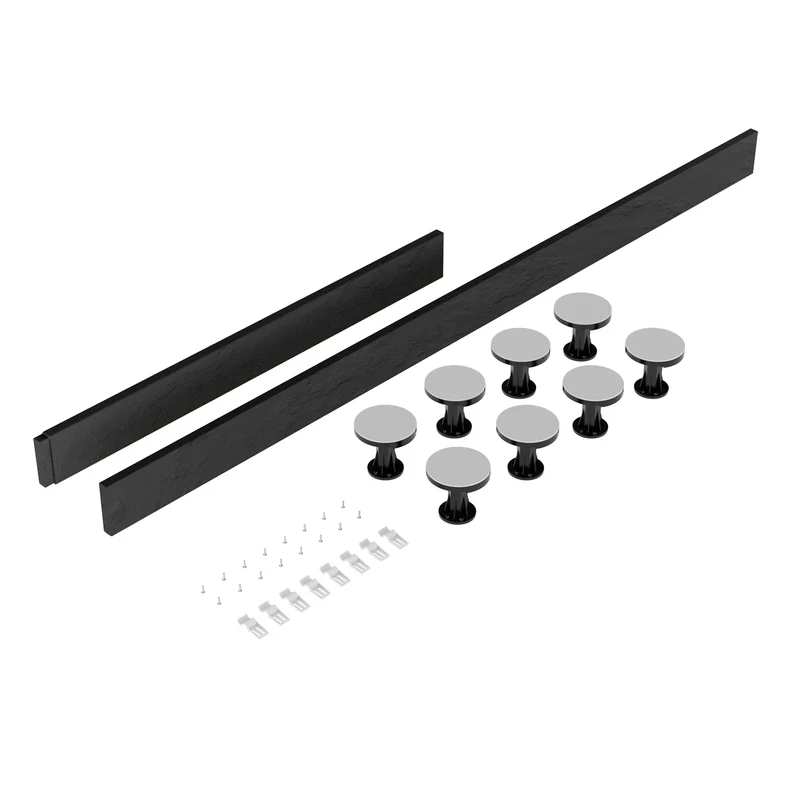 Nuie Easy Plumb Leg & Plinth Set For Shower Trays - Slate Grey
