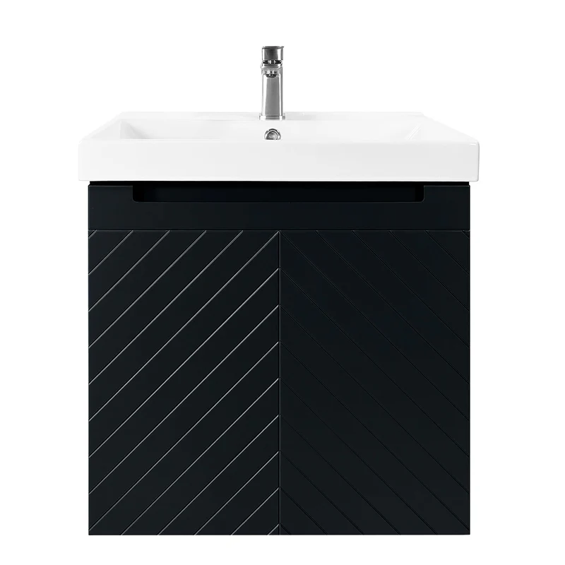 Josef Martin Sophie 600mm Chevron Vanity Unit & Basin - Ember