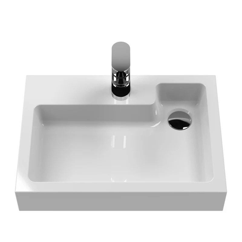 Cape 2 In 1 500 x 355mm WC & Vanity Unit With Basin & Concealed Cistern