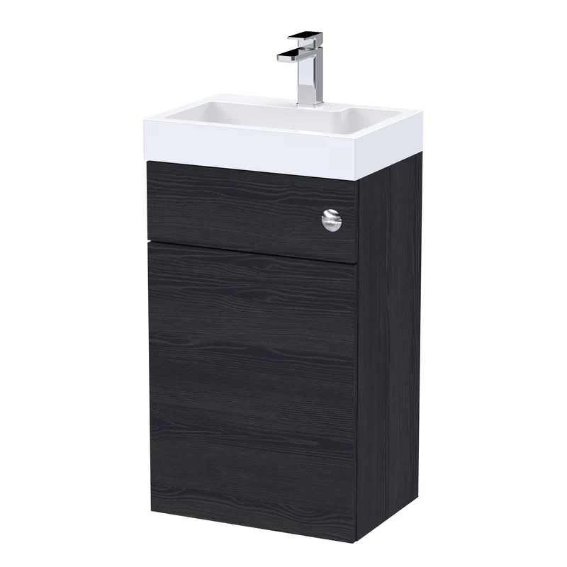 Cape 2 In 1 500 x 355mm WC & Vanity Unit With Basin & Concealed Cistern