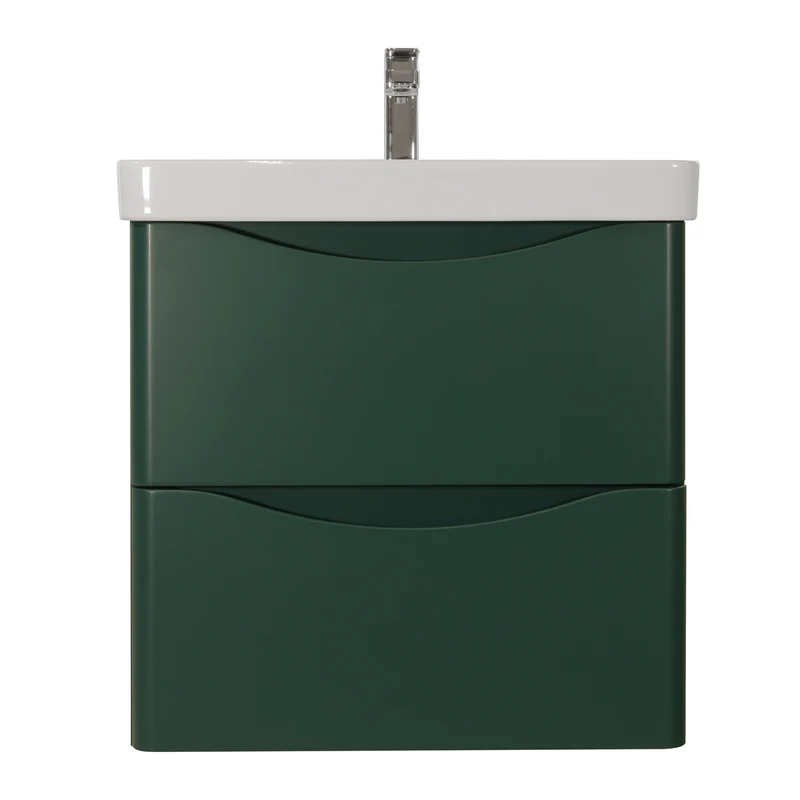Happi 600mm Wall Hung Vanity Unit & Basin - Goblin