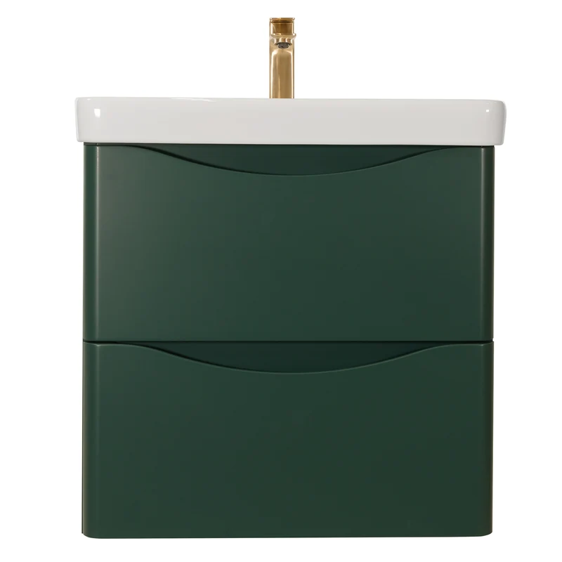 Happi 600mm Wall Hung Vanity Unit & Basin - Goblin
