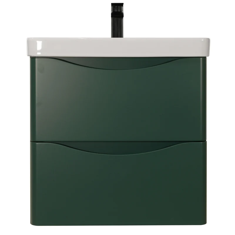 Happi 600mm Wall Hung Vanity Unit & Basin - Goblin