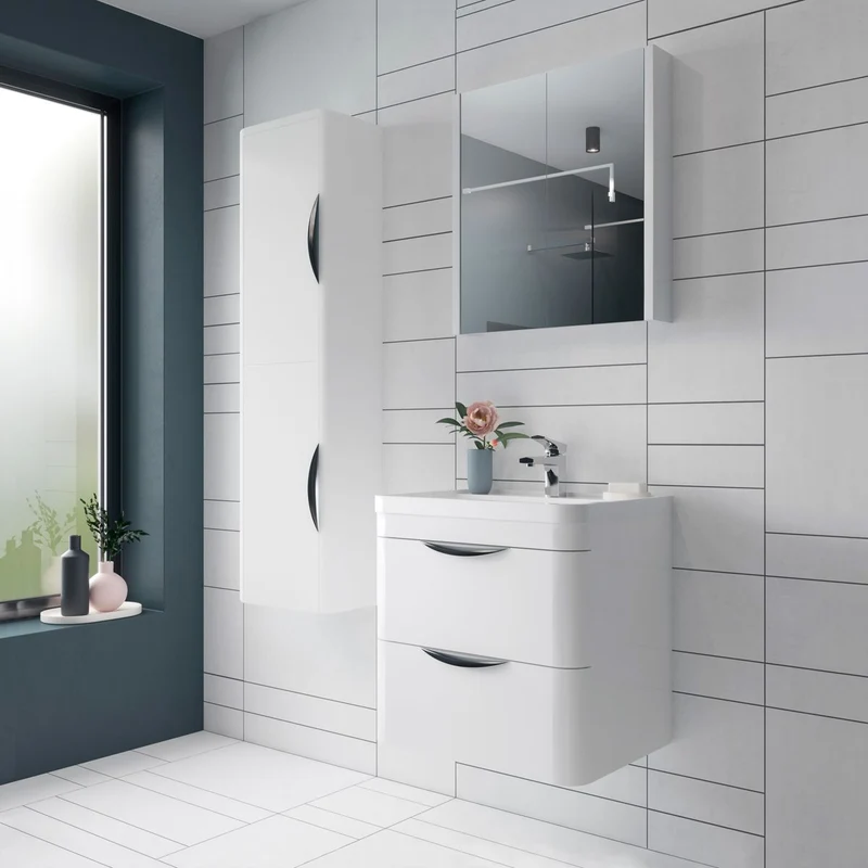 Nuie Parade 1400 x 350 x 250mm Wall Hung Tall Unit