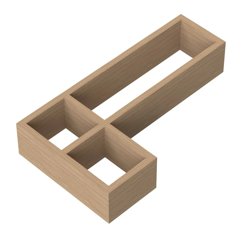 Nuie L Shaped Drawer Organiser Insert