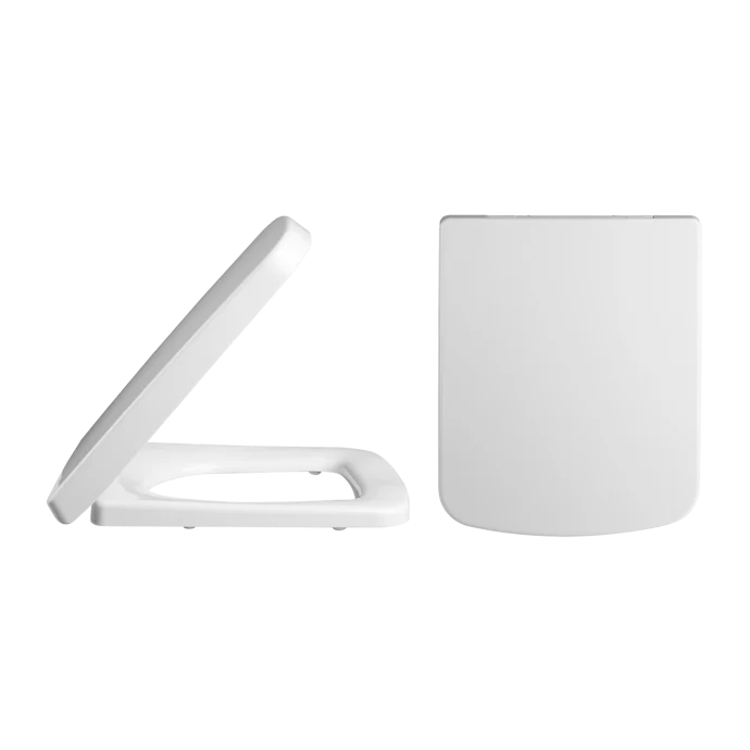 Nuie Square Soft Close Seat With Top Fixing & Quick Release