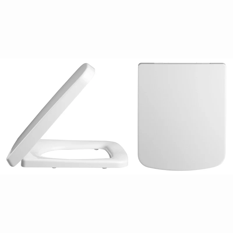 Nuie Square Soft Close Seat With Top Fixing