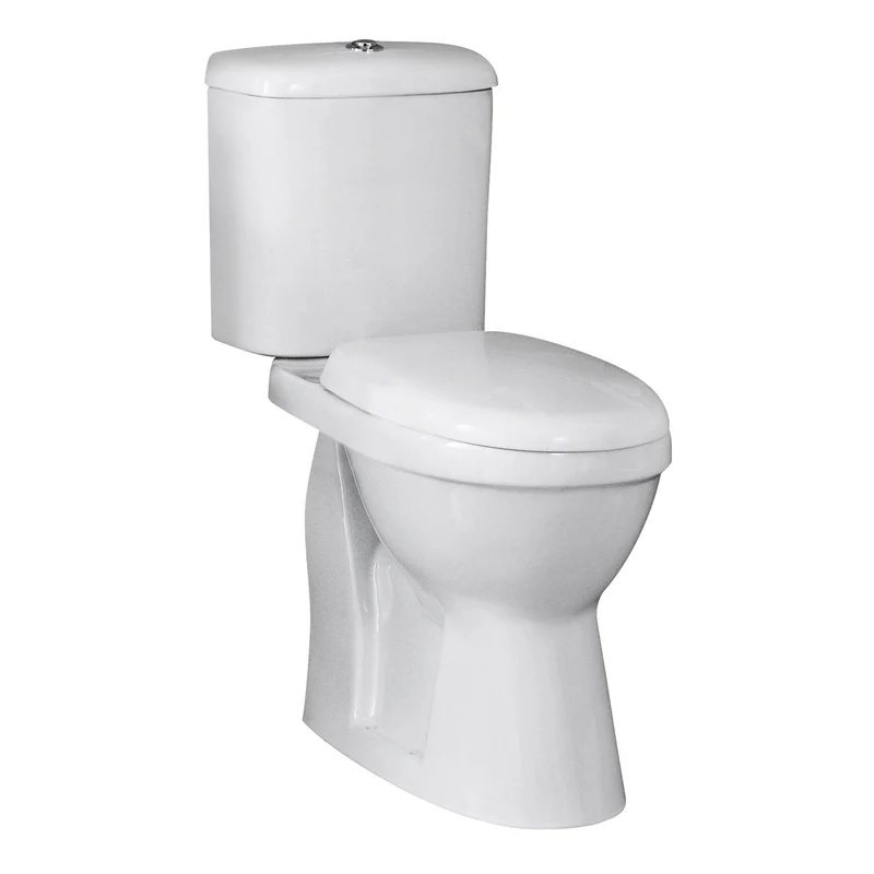 Nuie Doc M Single Flush Comfort Height Close Coupled Toilet & Seat