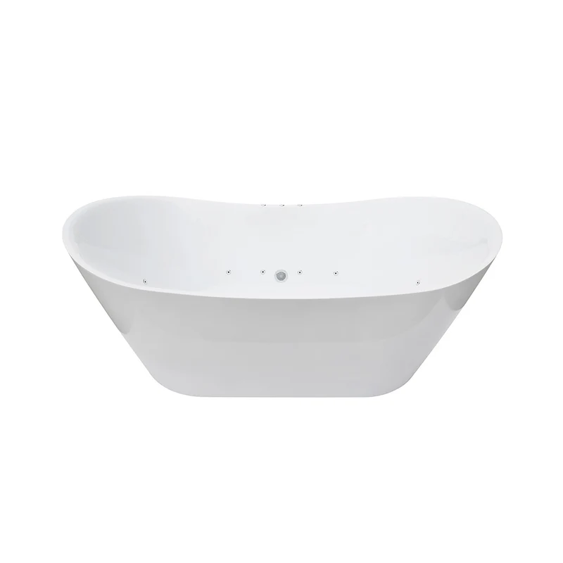 Viktor Benson Taha Freestanding Bath 1800 x 900 x 720mm with Hydro Whirlpool & Air Jets