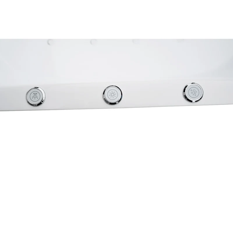 Viktor Benson Taha Freestanding Bath 1800 x 900 x 720mm with Hydro Whirlpool & Air Jets