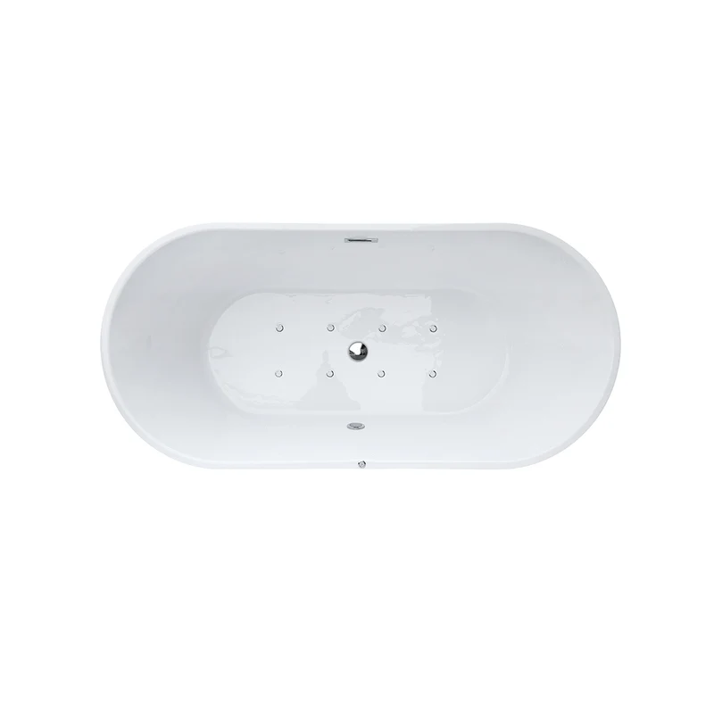 Viktor Benson Cancun Freestanding Bath 1700 x 800 x 600mm with Air Jets