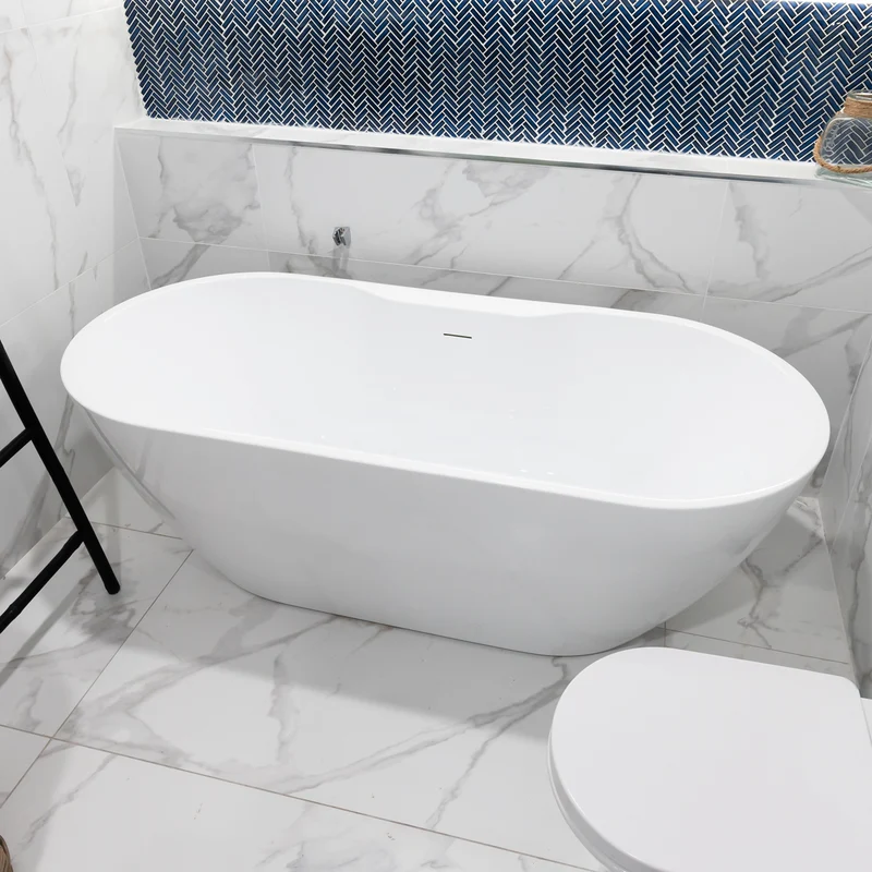 Quito 1655mm Freestanding Double Ended Bath and Tap Deal
