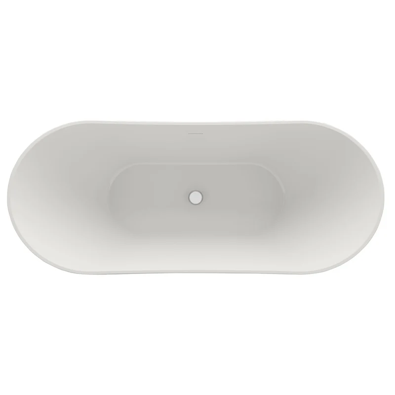 Viktor Benson Taha 1700 x 730mm Freestanding Bath - Matt White