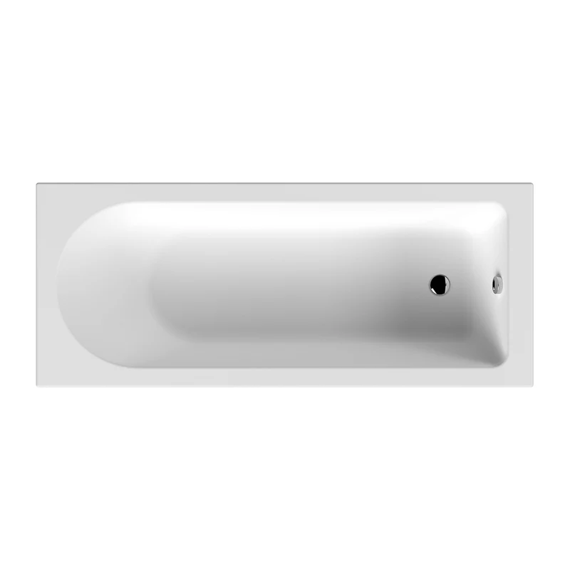 Barmby 1700 x 700mm Single Ended Bath & Feet