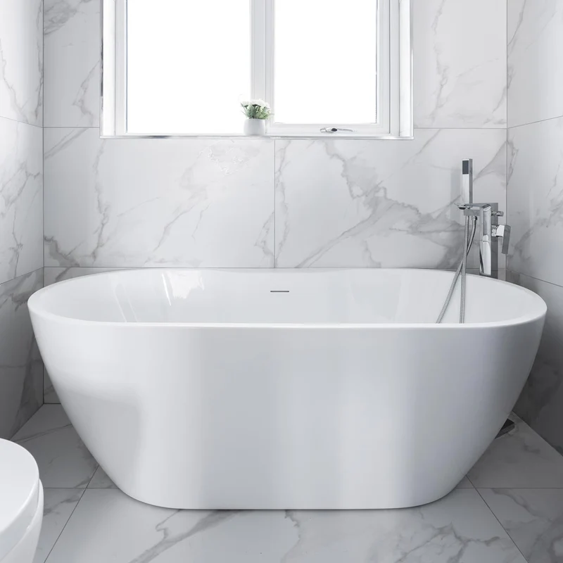 Viktor Benson Quito 1655mm Double Ended Freestanding Bath