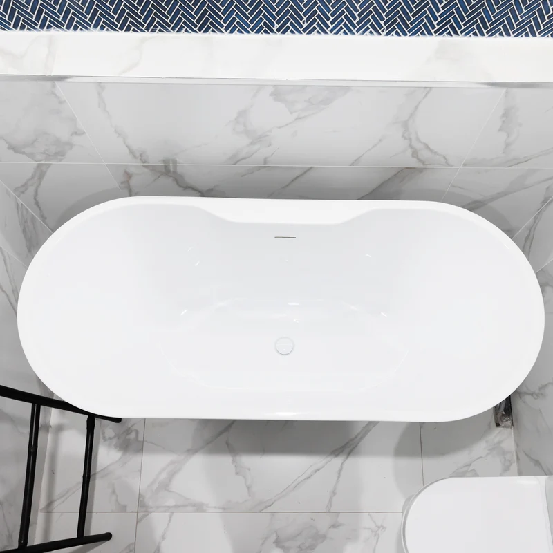 Viktor Benson Quito 1655mm Double Ended Freestanding Bath