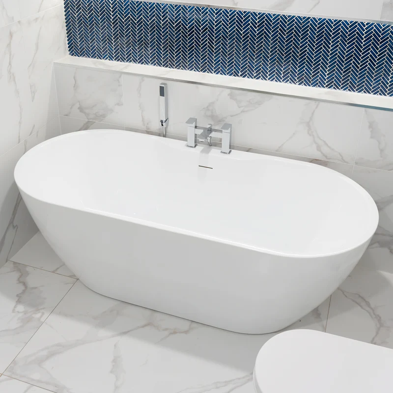 Viktor Benson Quito 1555mm Freestanding Double Ended Bath