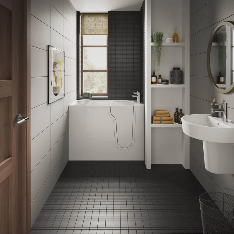 Bathe Easy Freedom Mini Easy Access Deep Bath & Panels - Right Hand