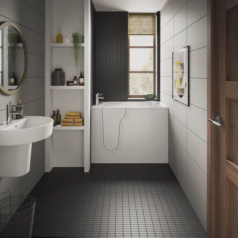 Bathe Easy Freedom Mini Easy Access Deep Bath & Panels - Left Hand
