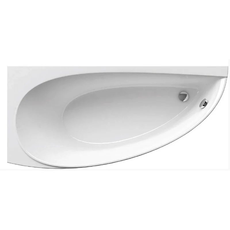 Ravak Avocado 1500 Space Saving Corner Bath & Bath Panel - Left Hand