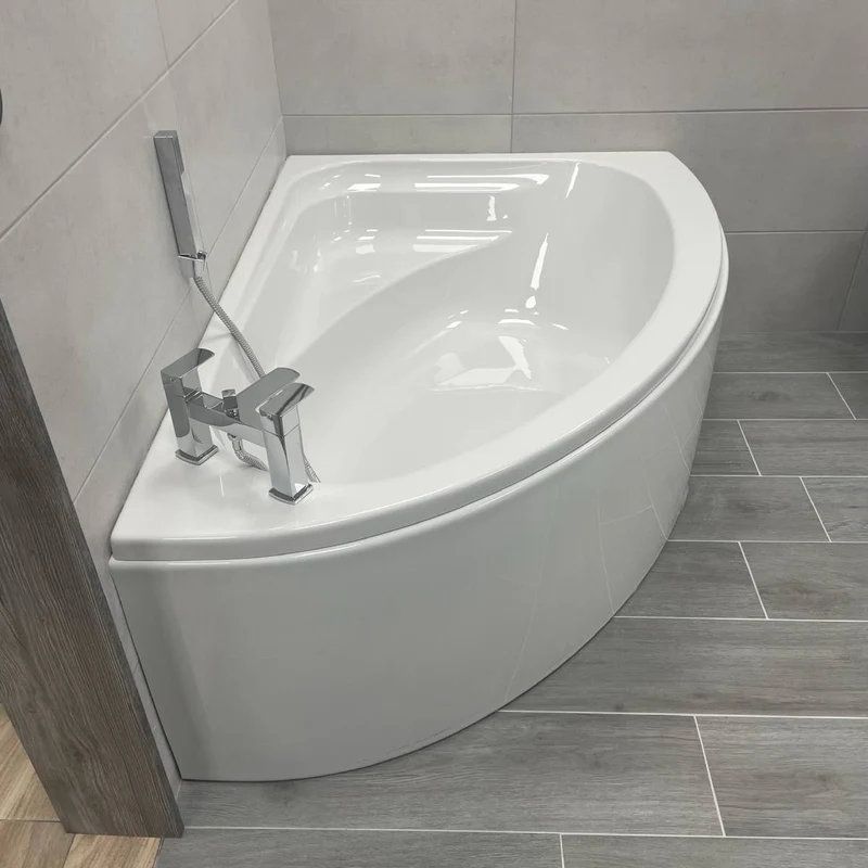 Orlando Luxury Corner Bath - Right Hand
