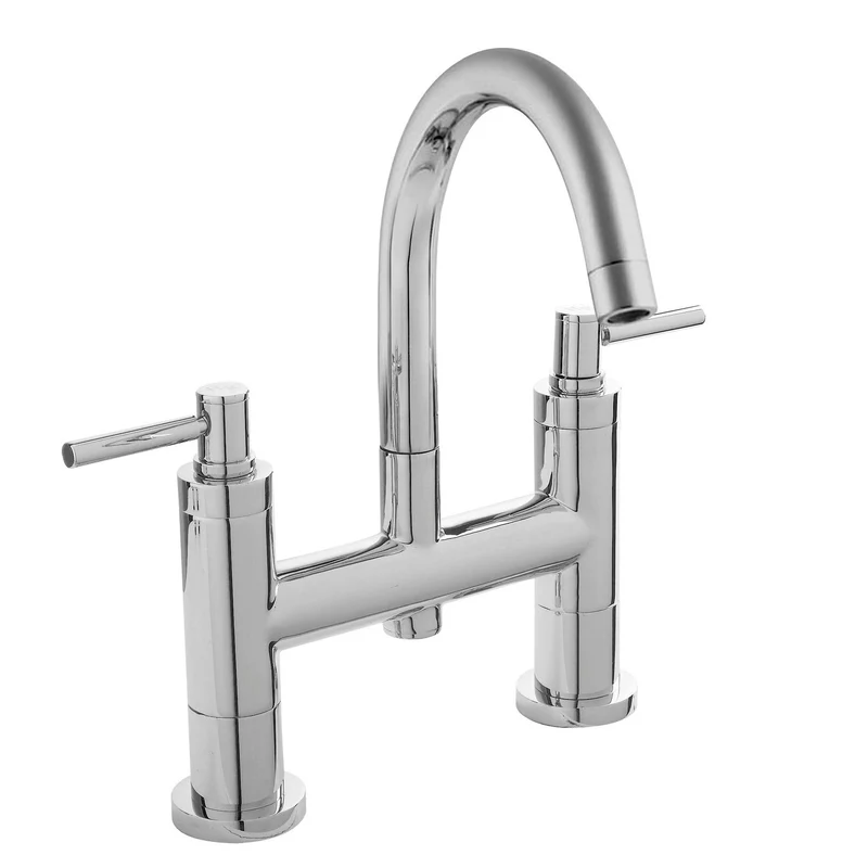 Hudson Reed Tec Lever Bath Filler - Chrome